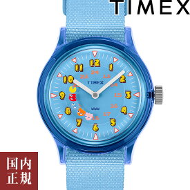 10％OFFクーポン配布中!6/1(土)からご利用分!TIMEX タイメックス 腕時計 レディース パックマン キャンパー ライトブルー TW2V94000 安心の国内正規品 代引手数料無料 送料無料 あす楽 即納可能