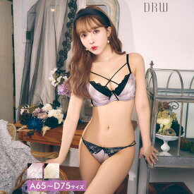 グロリアローズブラジャー＆バック透けフルバックショーツ [三上悠亜着用][setpt]