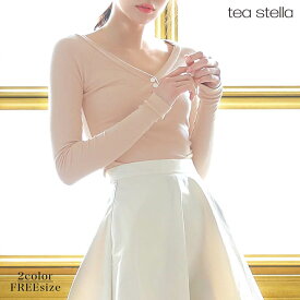 即日発送 【数量限定SALE】 トップス レディース ファイブ ボタン ティー [tea stella]| トップス レディース トップス カジュアル トップス カットソー 春夏 シンプル 長袖 シャツ 袖付き 私服 おしゃれ 女性 大人