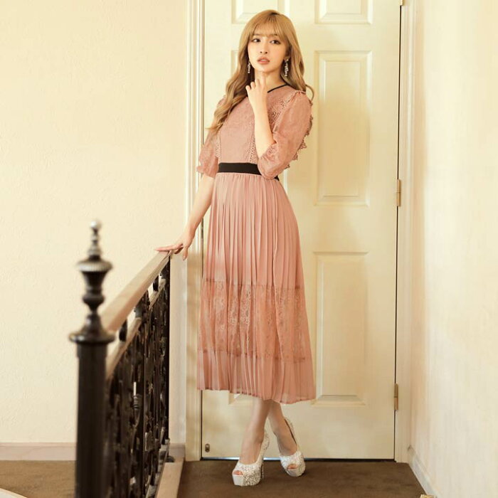 楽天市場 ワンピース レディース ゆんころ着用 ボタニカル レース フレア ロング ワンピース Graciana ワンピース スカート デート 食事会 同窓会 お呼ばれ 二次会 パーティー おしゃれ シンプル レディース 私服 女性 大人 Dazzystore デイジーストア