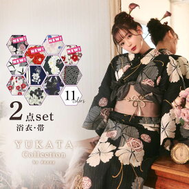 【SUMMER SALE】【浴衣セット まとめ】 人気レトロ タイプ まとめ ［ 浴衣 レディース セット 帯 付き 黒 白 ピンク ホワイト ブラック 花柄 牡丹 フラワー 百合 椿 浴衣 レース セクシー dazzy デイジー 浴衣 ギャル お祭り 夏祭り 縁日 屋台]