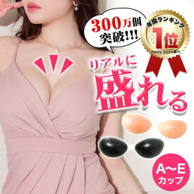 【楽天ランキング1位】レビュー1,100件越え！ シリコン100％ シリコンブラ ヌードブラ シリコンヌードブラ ヌーブラジャー 落ちない バストアップ 強粘着 ドレス キャバ ドレス用 コスプレ 汗に強い ブライダル