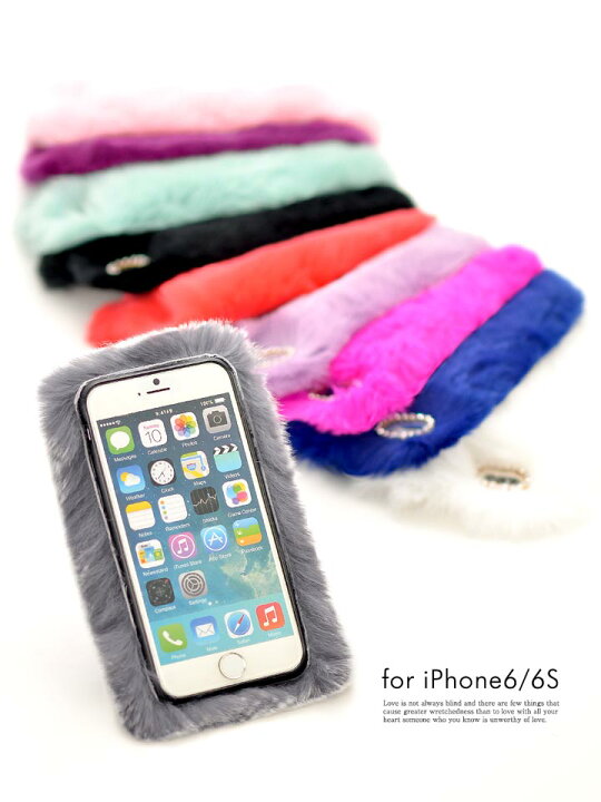 楽天市場 スマホケース Iphone6カバー Iphone6s ビジュー リボン付ラビットファーiphoneケース シンプル 無地 Iphone6 Iphone6s アイフォンケース Softbank スマートフォン ケース Au Docomo Iphoneケース Goods Dazzystore デイジーストア
