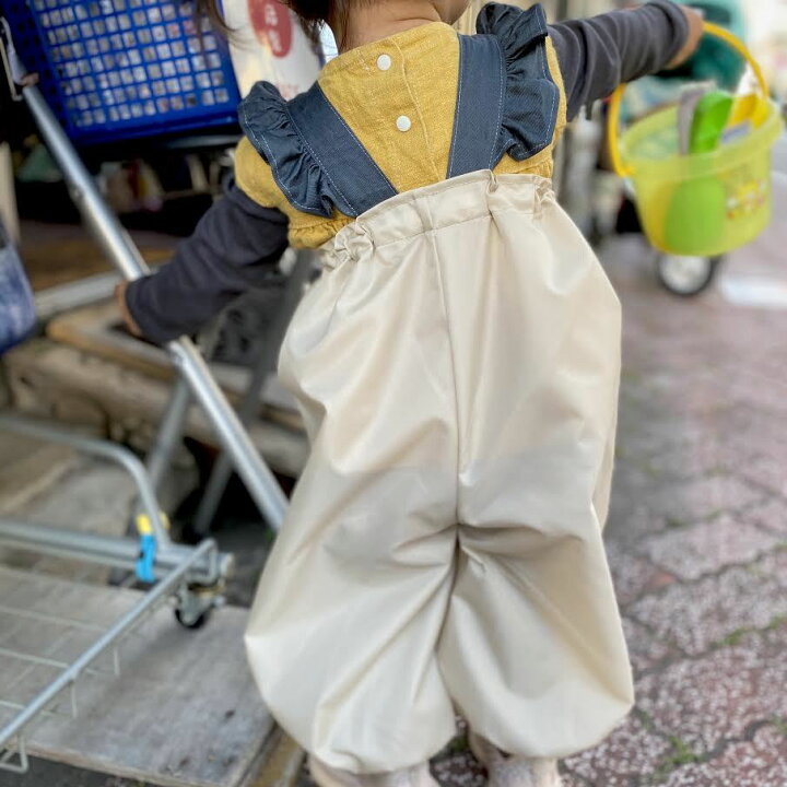 楽天市場】【BabyRito】砂場着 プレイウェア お砂場着 公園着 撥水 雨 