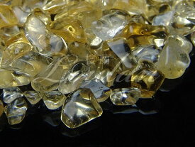 シトリン（黄水晶） さざれAAA 約100g【7601-10-310-301】天珠 天然石 パワーストーン