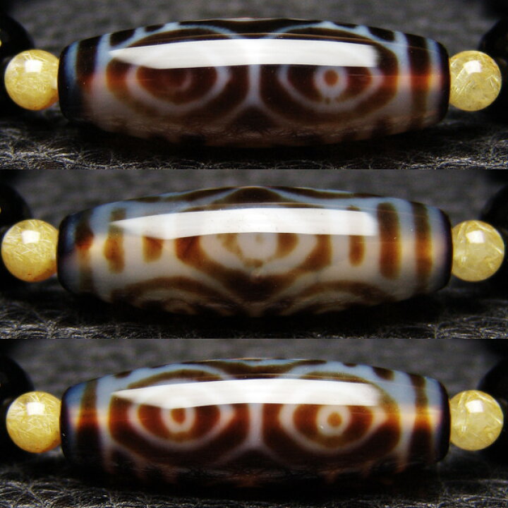楽天市場】至純 梵字仏眼龍眼天珠 （約38mm） ブレス オニキスカット約 
