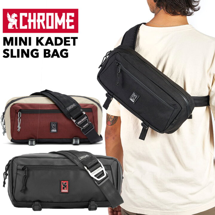 楽天市場】CHROME / クローム MINI KADET SLING BAG ミニ カデット スリングバッグ(ボディバッグ、ワンショルダー、メッセンジャー) : 東京ラウンジ バッグ・小物のお店