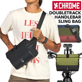 セール！CHROME / クローム DOUBLETRACK HANDLEBAR SLING BAG (自転車バッグ、フロントバッグ、ボディバッグ、ワンショルダー、メッセンジャー）