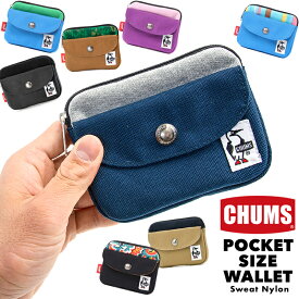 チャムス / CHUMS ポケットサイズ ウォレット スウェットナイロント/Pocket Size Wallet Sweat Nylon (サイフ、財布) CH60-3615 CHUMS(チャムス)ONLINE SHOP