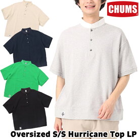 チャムス / CHUMS オーバーサイズドショートスリーブハリケーントップループパイル Oversized S/S Hurricane Top LP CH00-1447 (オーバーサイズシルエット、半袖、トップス、コットン)(チャムス)ONLINE SHOP