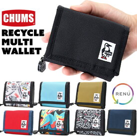 セール！チャムス / CHUMS リサイクル マルチ ウォレットCH60-3569 (二つ折り財布、ワレット、サステナブル素材、サスティナブル素材) CHUMS(チャムス)ONLINE SHOP