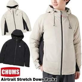 セール！チャムス / CHUMS エアトレイル ストレッチ ダウンパーカー Airtrail Stretch Down Parka CH04-1357 (フーディー、フードジャケット) CHUMS(チャムス)ONLINE SHOP