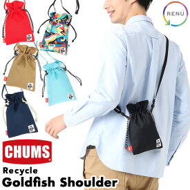 チャムス / CHUMS リサイクルゴールドフィッシュショルダー Recycle Goldfish Shoulder CH60-3649（バッグ、ショルダーバッグ、ショルダーバック、shoulder、ショルダーポーチ、サコッシュ、スマホポーチ、ポシェット） CHUMS(チャムス)ONLINE SHOP