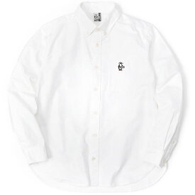 チャムス / CHUMS オックス ロングスリーブシャツ OX L/S Shirt CH02-1181　(オックスフォード生地、長袖、ボタンダウン) CHUMS(チャムス)ONLINE SHOP