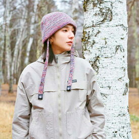 50%OFFセール！Columbia / コロンビア カカポンガーデンニットバケット Cacapon Garden Knit Bucket（ニット帽、ビーニー、あごひも付き）