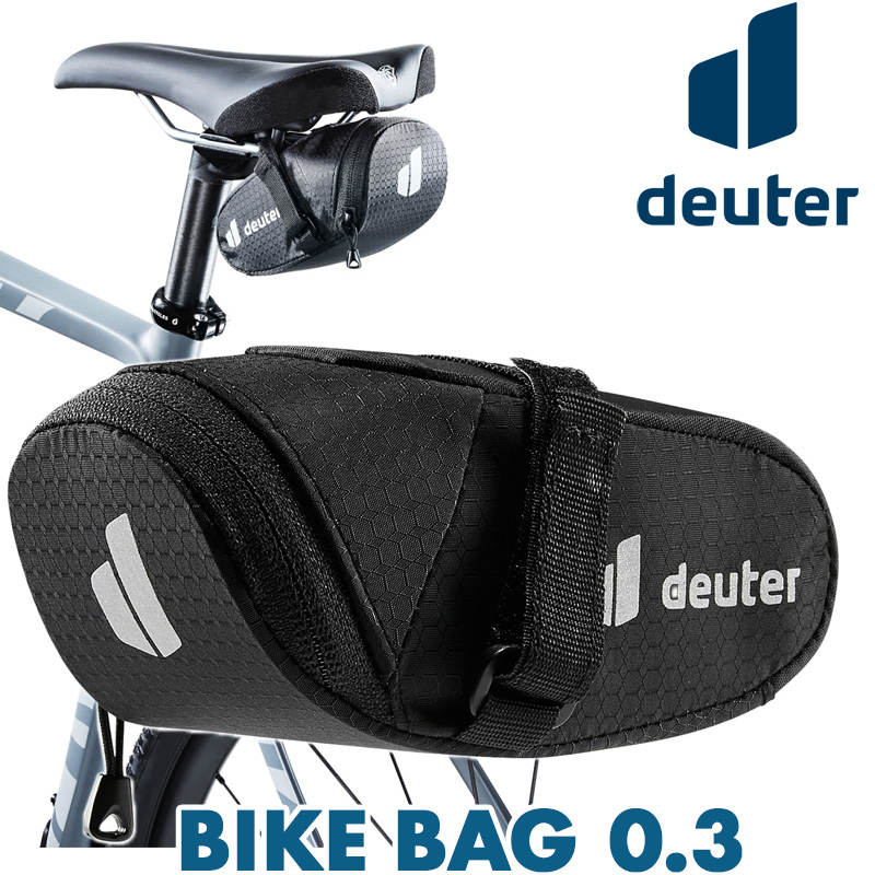 deuter   ドイター BIKE BAG 0.3 バイクバッグ 0.3L サドルバッグ（ロードバイク、ポーチ、クロスバイク、スポーツ、アウトドア）