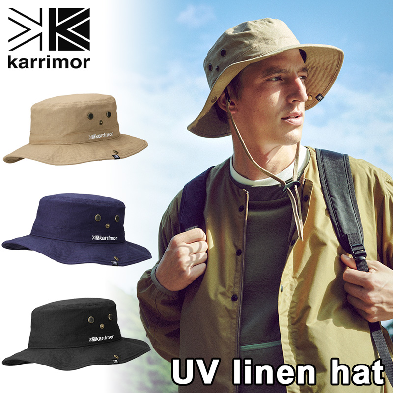 karrimor   カリマー UV リネンハット   UV linen hat  （ハット、UVカット、帽子、男性、女性）