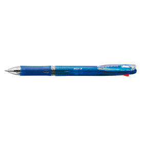 クリップオンスリム 4C 4色ボールペン0.7(黒・赤・青・緑) ゼブラ B4A5-BL 油性ボールペン・多色ボールペン 軸色/青
