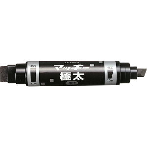 マッキー極太 黒 単品POS付 ゼブラ MC-EB-450-BKT 油性マーカー 太細両用