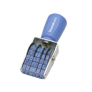 欧文日付 3号 明朝体(袋) シヤチハタ NFD-3M/H