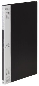 マイホルダーファイン 黒 A4 20P テージー M-1042-01 クロ