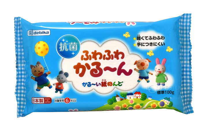 かるーい紙ねんど70g （日本製） 【３０個セット まとめ買い】 32-618 <br>まとめ買いで！節約！<br>