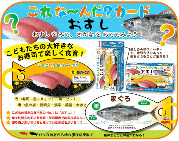 楽天市場 これな んだ カード おすし 寿司 魚 食育 ことば カード遊び カード ゲーム 知育玩具 3歳 4歳 5歳 幼児 クイズ 学習 勉強 カードゲーム 小学生 ルーペスタジオ