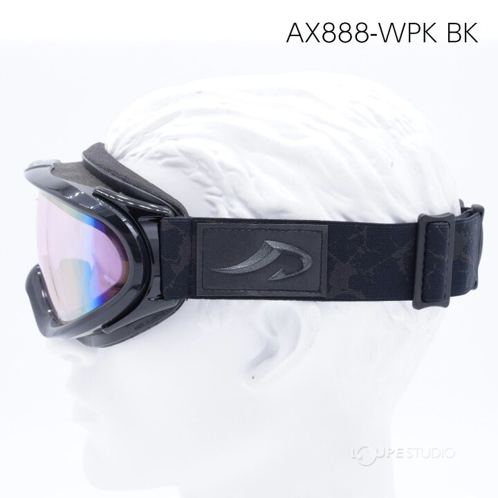 楽天スーパーセール】 ゴーグル 眼鏡対応 日本製 ダブルレンズ 曇り止め AX888-WPK スキー スノーボード スノーゴーグル アックス AXE 22-23カタログモデル AXE キッズ用スキーゴーグル 白色