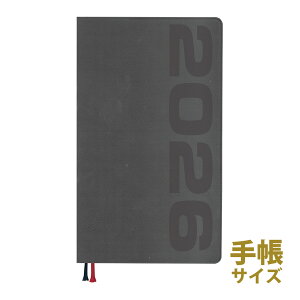 ダイゴー 手帳 2026年 1月始まり 2025年 12月始まり マンスリー 25-26 ブラック アポイント appoint 1Mブロック 薄型 スケジュール帳 ビジネス手帳 プレゼント 就職祝い 新成人 男性 女性