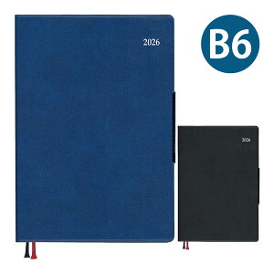 ダイゴー 手帳 2026年 1月始まり 2025年 12月始まり ウィークリー アポイント appooint デスク B6 1W+横罫 スケジュール帳 ビジネス手帳 プレゼント 就職祝い 新成人 男性 女性 令和8年 D