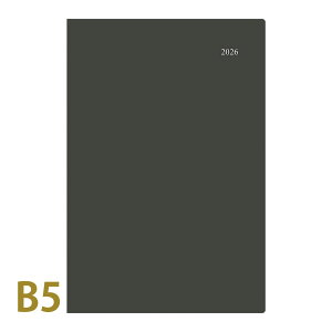 ダイゴー 手帳 2026年 1月始まり マンスリー アポイント appoint チャート B5対応 ブラック スケジュール帳 ビジネス手帳 プレゼント 就職祝い 新成人 男性 女性 令和8年 DAIGO