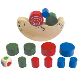 ラッコバランス ゲーム 木製玩具 木のおもちゃ バランスゲーム 知育玩具 キッズ用品 療育 OT 訓練 作業療法 室内