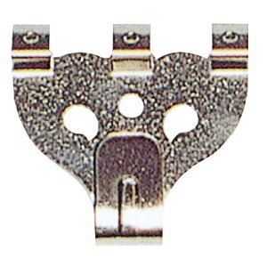 ステンレスXフック 大 3本針 4001 単品 展示用品 フック 美術 図工 画材 絵 学校 教材 文具 作品