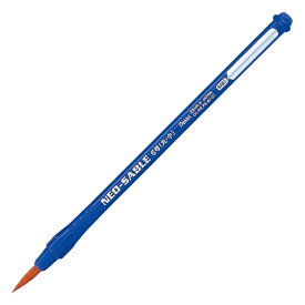 ぺんてる ネオセーブル 丸 小 6号 ZBNR-6 絵筆 こども 絵具 筆 画材 美術 図工 絵 エフデ