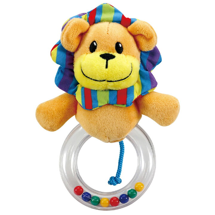 楽天市場 ぬいぐるみラトル 赤ちゃん にぎにぎ ライオン らいおん ベビー用品 おしゃれ 幼児 出産祝い プレゼント 遊び 室内 おもちゃ 音が鳴る ルーペスタジオ