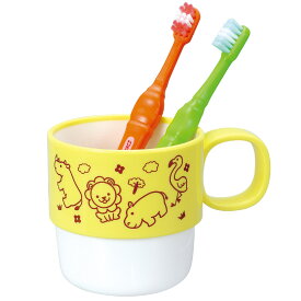 はみがきセット 歯ブラシ 2本 子供 コップ 日本製 キャラクター 動物 子供 幼児 歯磨き 幼稚園 保育園 小学生 子ども おすすめ かわいい