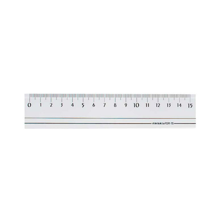 楽天市場】定規 ものさしスモーク定規15cm 文房具 : ルーペスタジオ