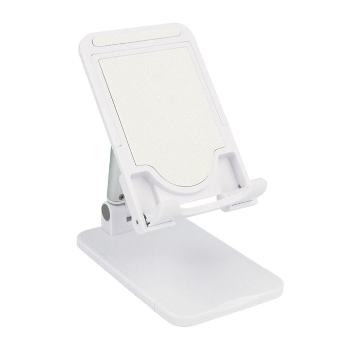 楽天市場】タブレットスマホスタンド スマホ スタンド 白 コンパクト  