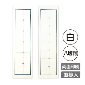 書道 下敷き 罫線入下敷八切判[両面印刷] 下敷き 書道 教材 書き初め 下じき 学習教材 子供 小学生