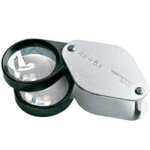 ���ዾ ���� �J��o�����[�y [folding metal magnifiers] 10�{ 30mm �H�Ɨp���������p 1187 �G�b�V�F���o�b�n �G�b�V�F���o�b�n