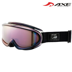 ゴーグル 眼鏡対応 日本製 偏光レンズ AX888-WMP スキー スノーボード AXE アックス ヘルメット対応 スノーゴーグル