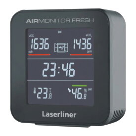 空気環境測定器 エアーモニターフレッシュ CO2 二酸化炭素 濃度 温度計 湿度計 計測器 検知器 作業部屋 ウイルス対策