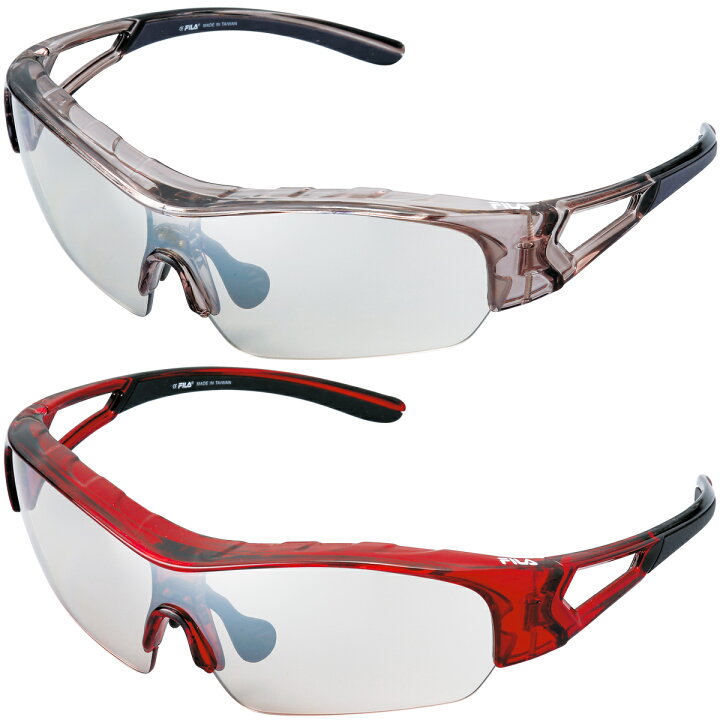 楽天市場 花粉メガネ 花粉グラス メンズ レディース 紫外線カット おすすめ おしゃれ サングラス Fila フィラ 花粉対策 防風 防塵 Sf8602 ルーペスタジオ