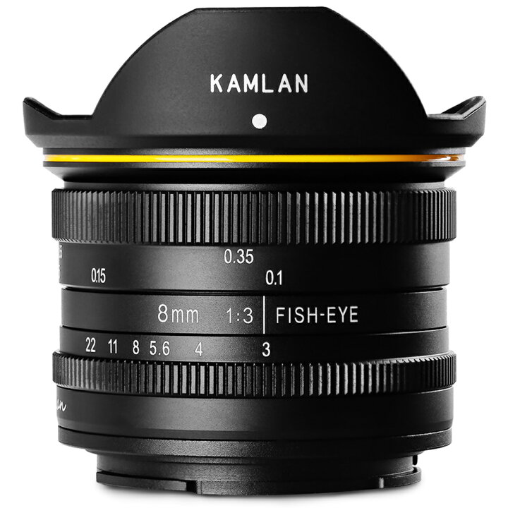 楽天市場】カメラレンズ 8mm F3.0 KAMLAN カムラン レンズ 超広角単 