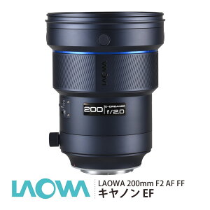 LAOWA 200mm F2 AF FF �L���m�� EF �t���T�C�Y�Ή� �y�ʐ݌v ����a ���I�� ���������Y �唗�͖]�� �P�œ_�����Y