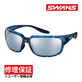 スポーツサングラス 偏光レンズモデル WARRIOR-VIII ウォーリアーエイト WA8-3151 DMBL UVカット スワンズ SWANS