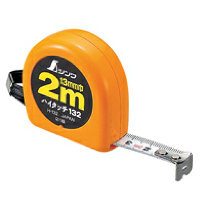 楽天市場 メジャー 巻尺 2m コンベックス ハイタッチ H 132 フリータイプ Jis 計測 大工道具 シンワ測定 ルーペスタジオ