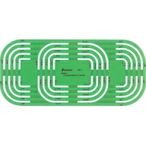 テンプレート TP-1 コーナー定規 66031 製図 設計 図面 シンワ測定