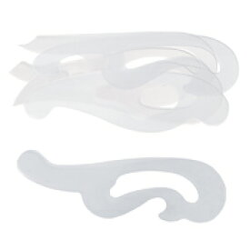 雲型定規 6枚組 77003 製図 図面 曲線 定規 シンワ測定