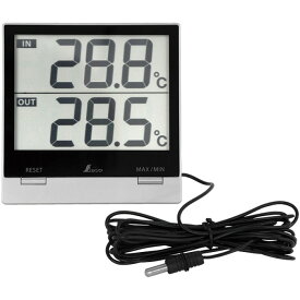 デジタル温度計 Smart C 最高 最低 室内・室外 防水外部センサー 73118 シンワ測定 温度計 デジタル 測定器 計測器